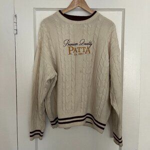 Patta Premium Cableknit Sweater